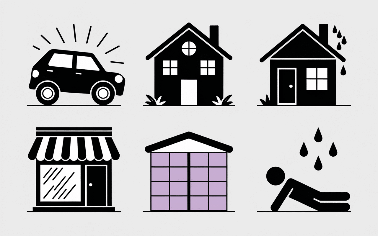 modèle déclaration circonstanciée gratuit illustration sinistres