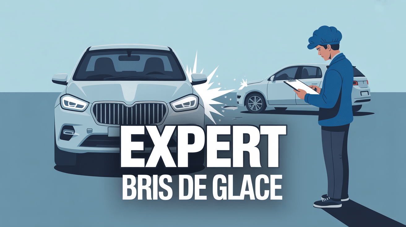 Passage expert pour bris de glace expert inspecte pare brise