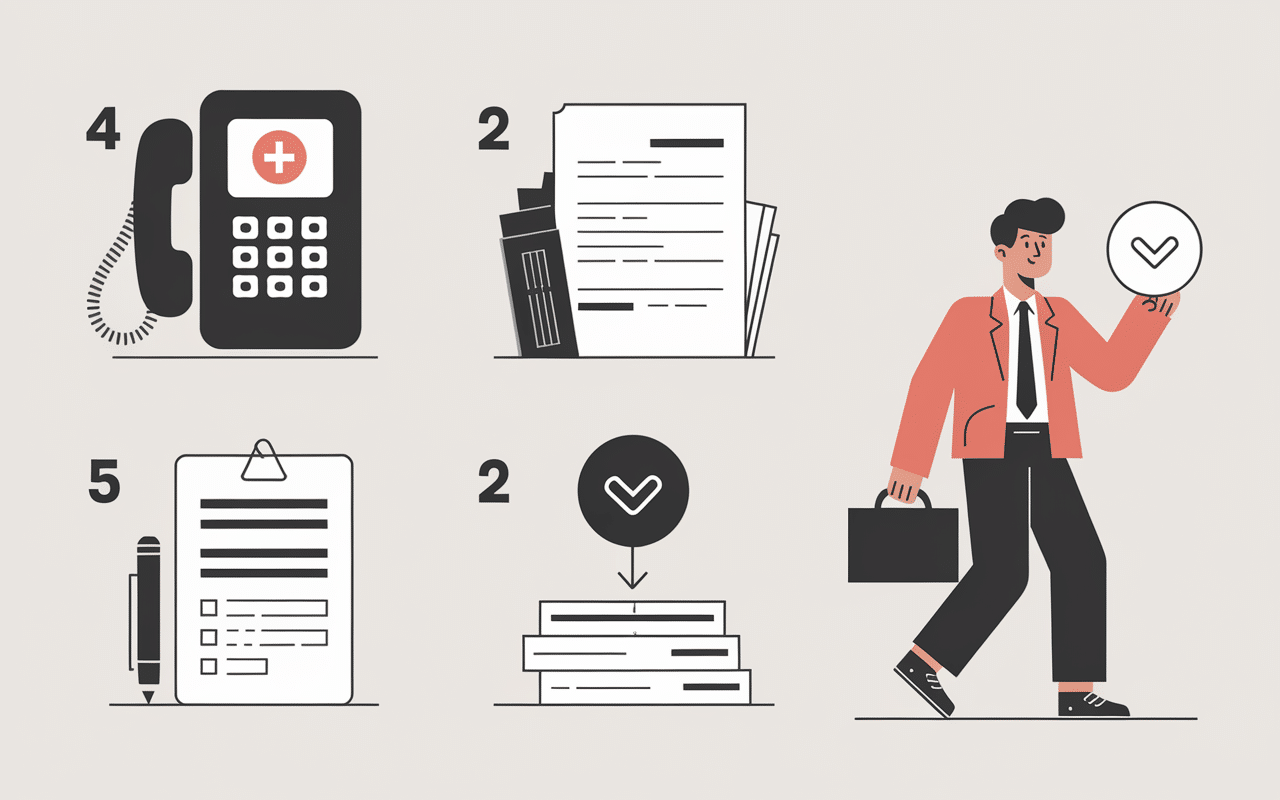 étapes perte clé voiture assurance mastercard