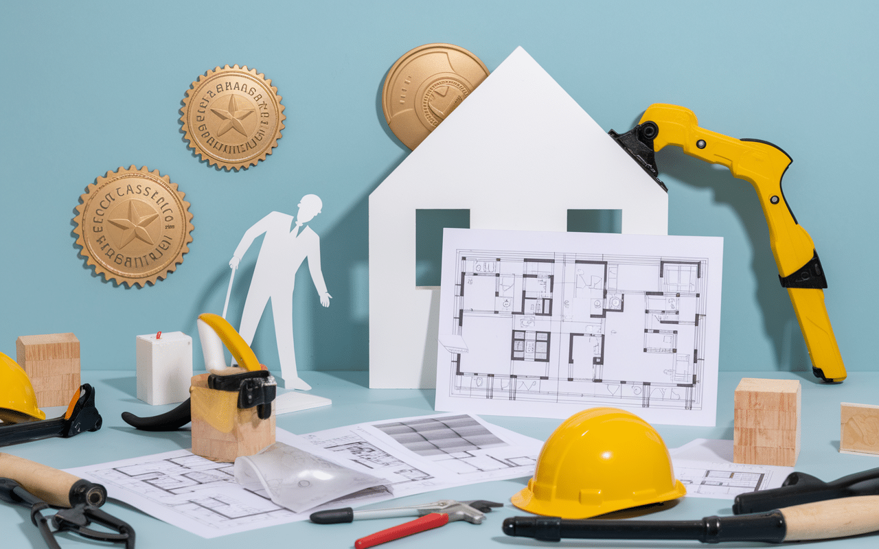 Chantier maison blanche constructeur maison blanche