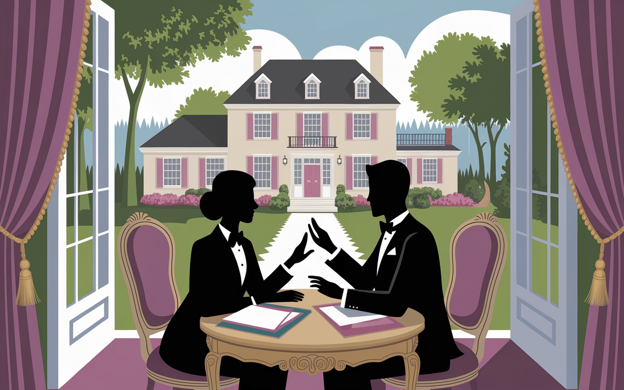 Vente de gré à gré accord maison tranquille