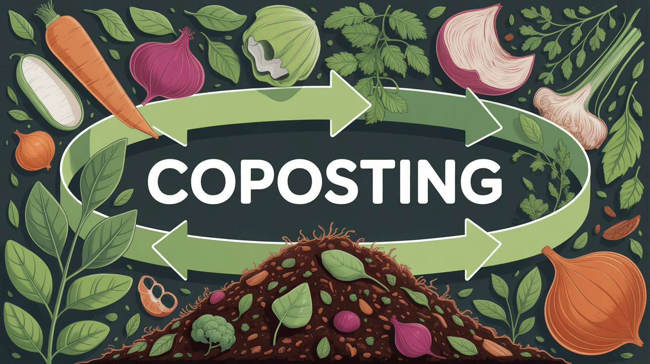 Processus coposting biodéchets transformés en compost