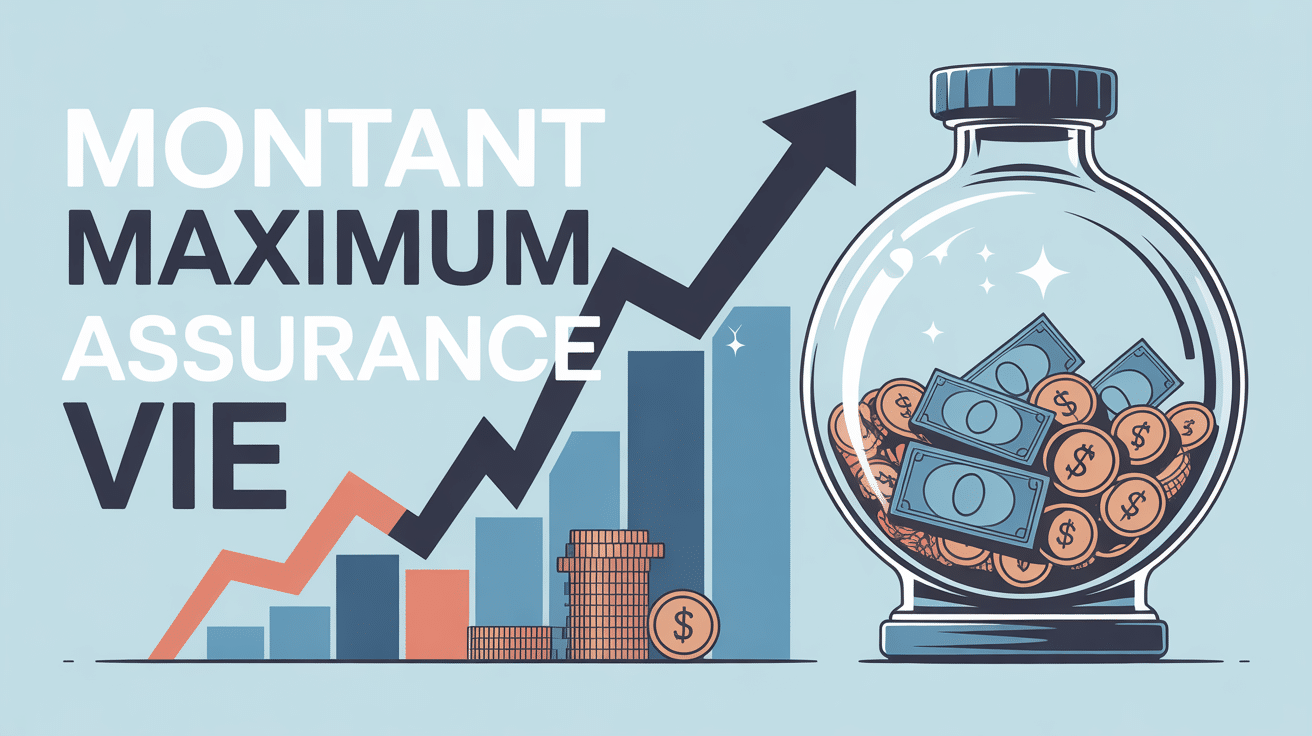 Montant maximum d'une assurance vie illustration graphique tirelire