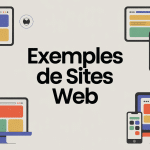 site web exemple écrans design moderne