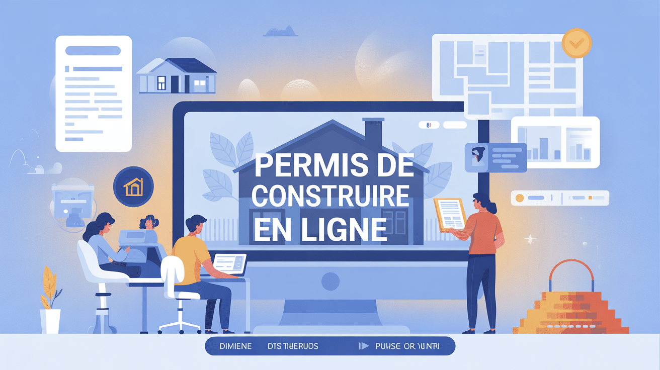 Permishabitation.fr famille devant ordinateur dépôt permis en ligne