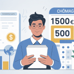calcul allocation chômage salaire 1500 net combien au chômage