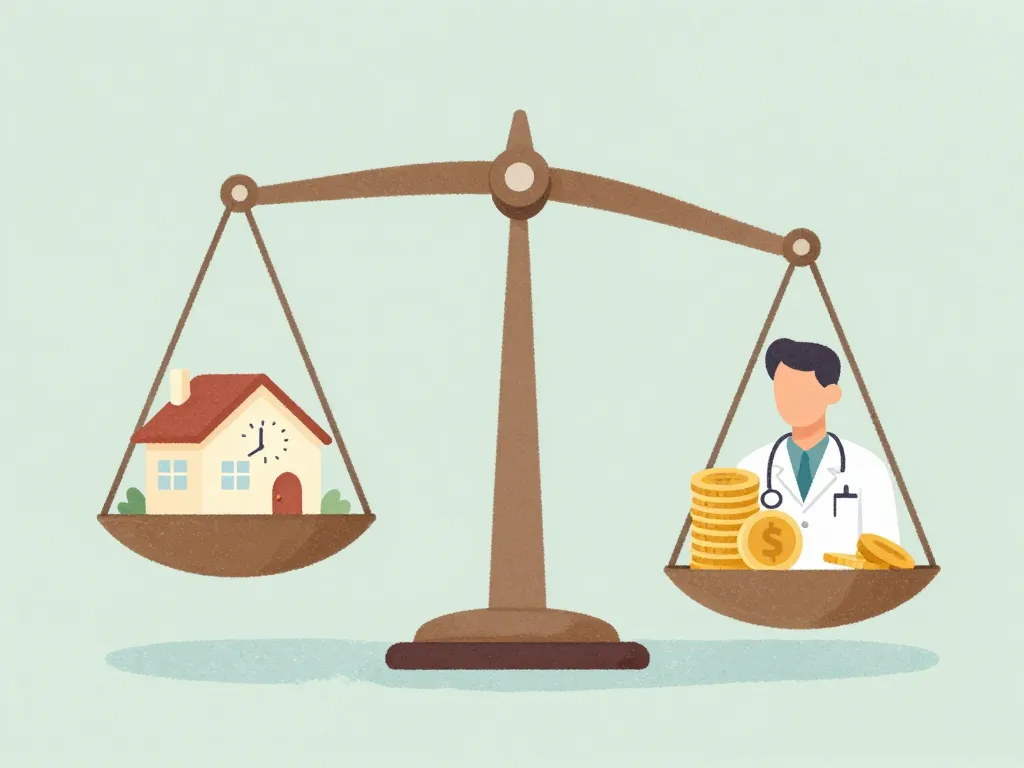 salaire medecin generaliste équilibre revenus qualité vie