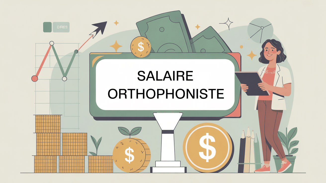 illustration salaire orthophoniste progression carrière