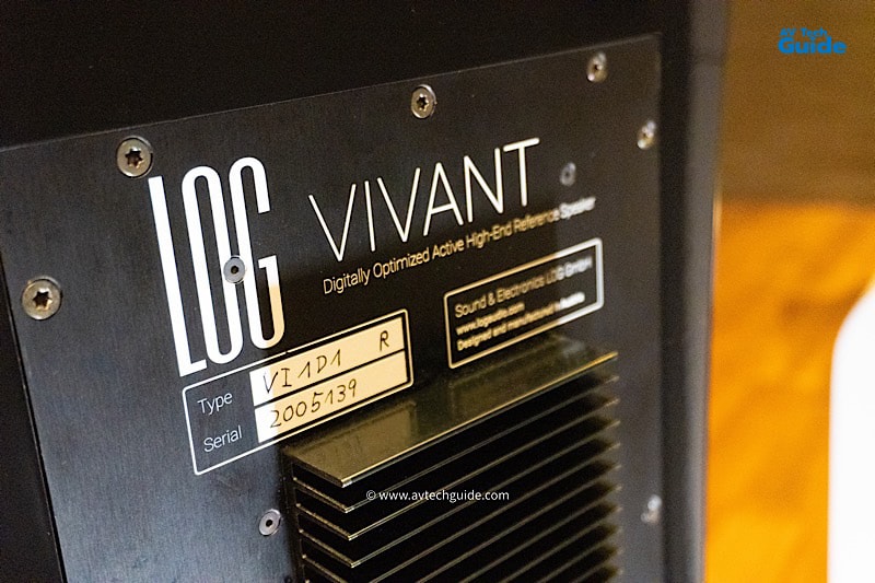 At showroom preview LOG Audio VIVANT