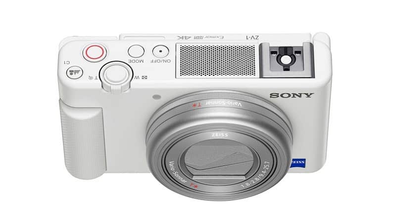 Sony introduce ZV-1 white edition compact camera pre-order ready on October 26
