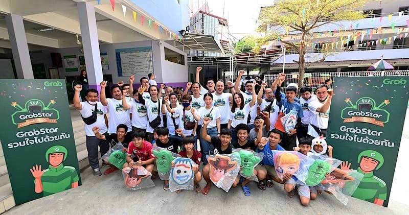 Grab x partner CSR and first aid training GrabStar project