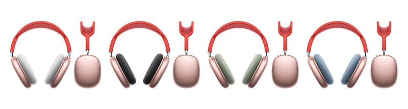 Apple AirPods Max wireless headphone can mix multi color choice