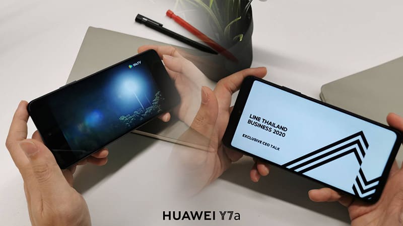 HUAWEI Y7a get your long holiday well spent with your fav series via y7a