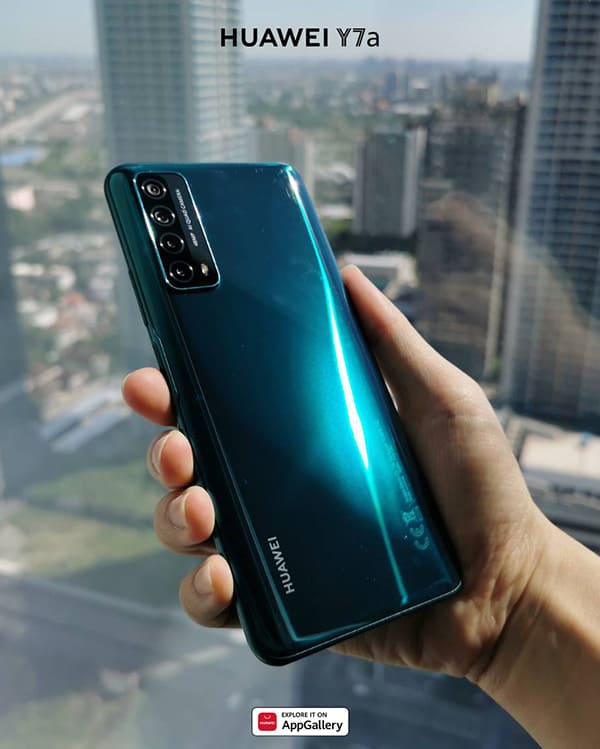 HUAWEI Y7a get your long holiday well spent with your fav series via y7a