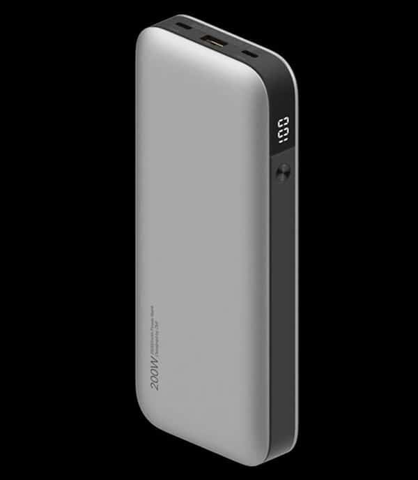 ZMI No.20 Powerbank Pro 25,000mAh 200W output launch at Jan 6
