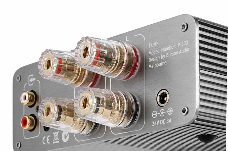 Burson Audio Funk small size Class AB amplifier with headphone and speaker output