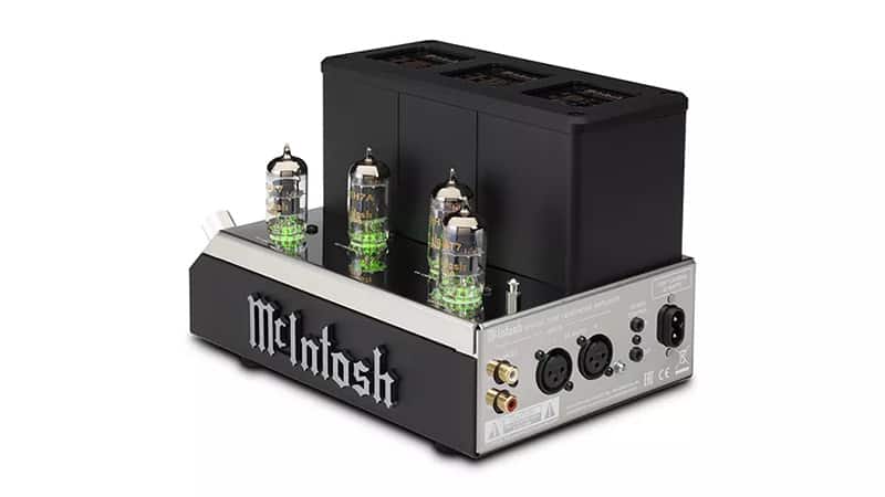 Mcintosh MHA200 vacuum tube headphone amplifier launched