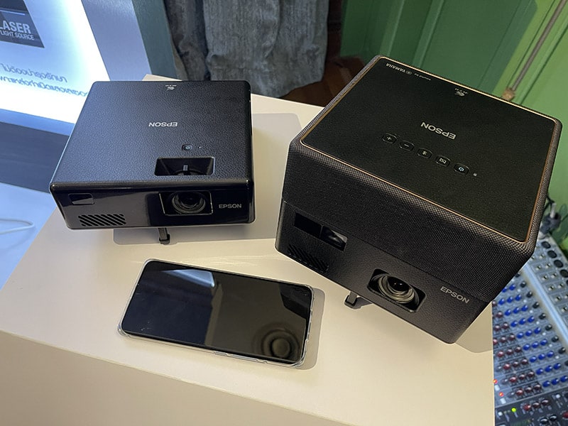 Epson EpiqVision World's first compact laser projector introduced