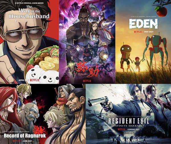 Netflix anime japan 2021