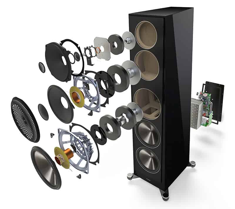 Paradigm launch Founder Series loudspeaker feature hybrid passive/active on flagship model