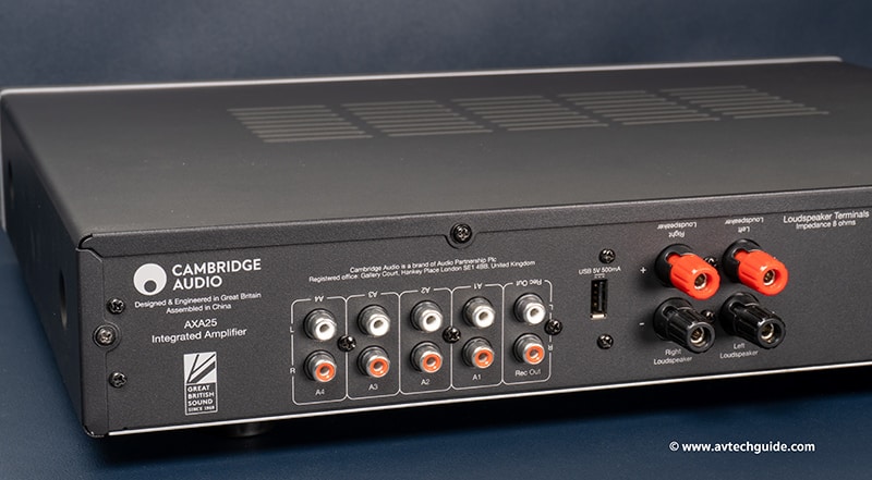 Review Cambridge Audio AXA25 AXC25 CD Player Integrated amplifier