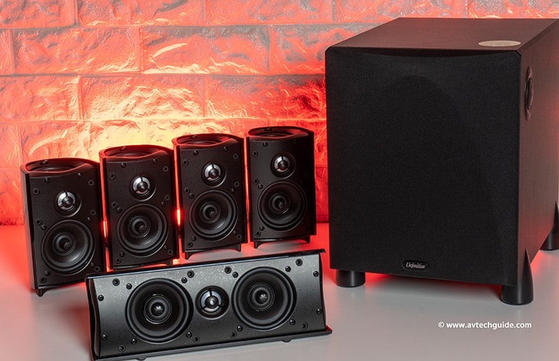 Review Definitive Technology ProCinema 600 System home theatre speaker system