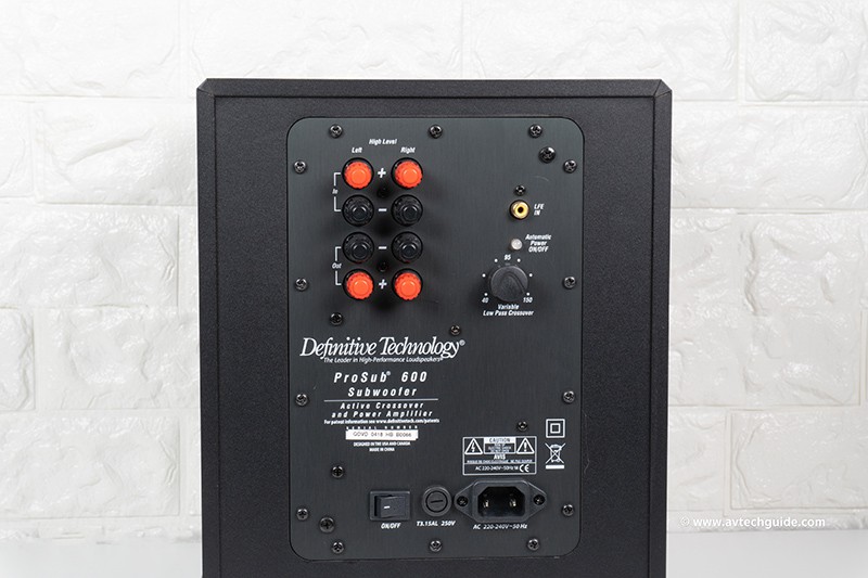 Review Definitive Technology ProCinema 600 System home theatre speaker system