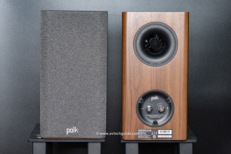 Review Polk Audio Reserve R100 stand-mount hi-res-audio certified loudspeakers