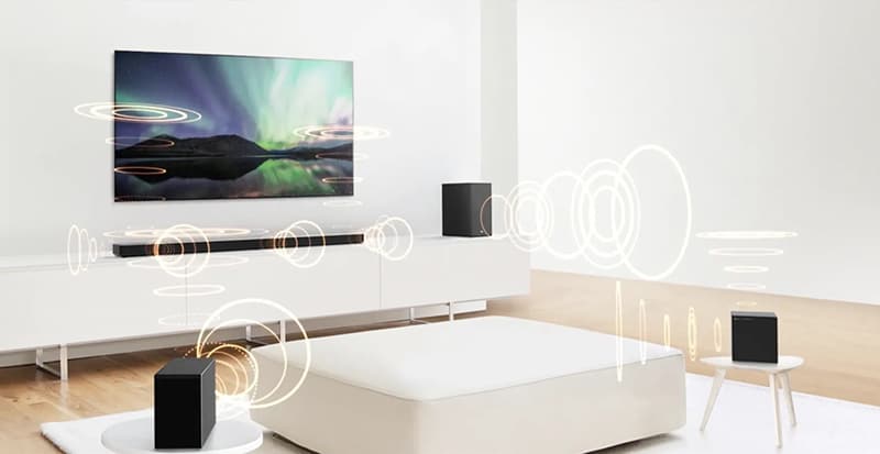 LG new soundbar has world first centre up firing speaker