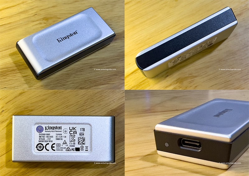 Review Kingston XS2000 high-speed portable SSD