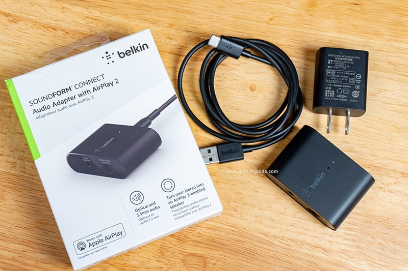 Review Belkin Soundform Connect Audio Adapter with AirPlay 2