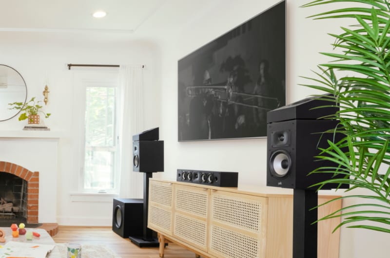 Review Polk Audio Monitor XT Series Dolby Atmos starter home theater system