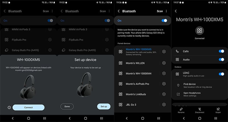 Review Sony WH-1000XM5 wireless headphones with intelligent ANC