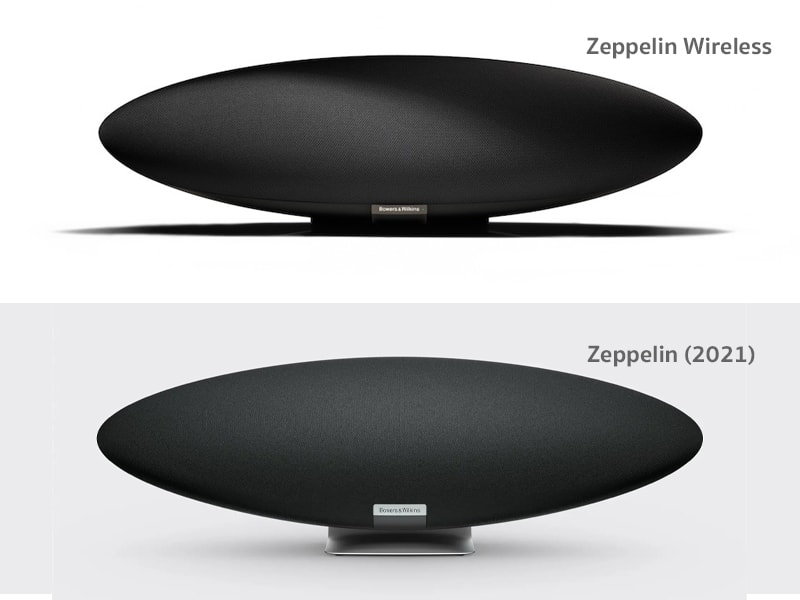Review Bowers & Wilkins Zeppelin 2021 desktop wireless loudspeaker