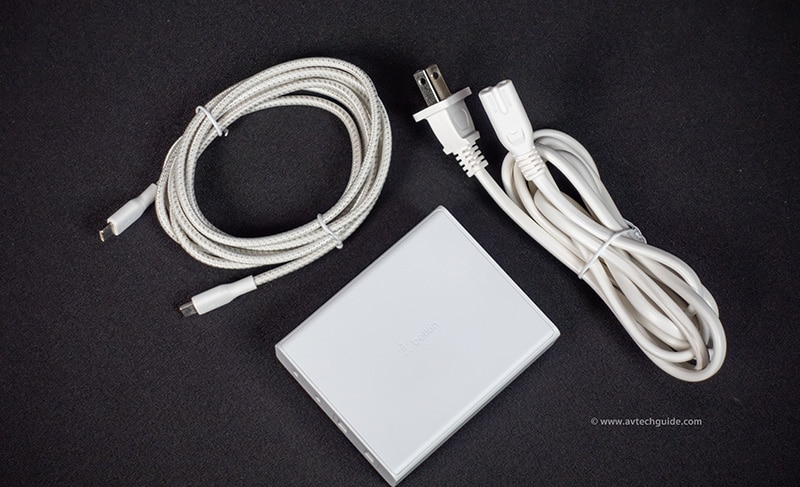 Review Belkin Boost Charge Pro 4 port GaN charger 108W