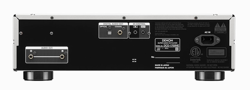 Denon launch DCD-1700NE new CD/SACD player