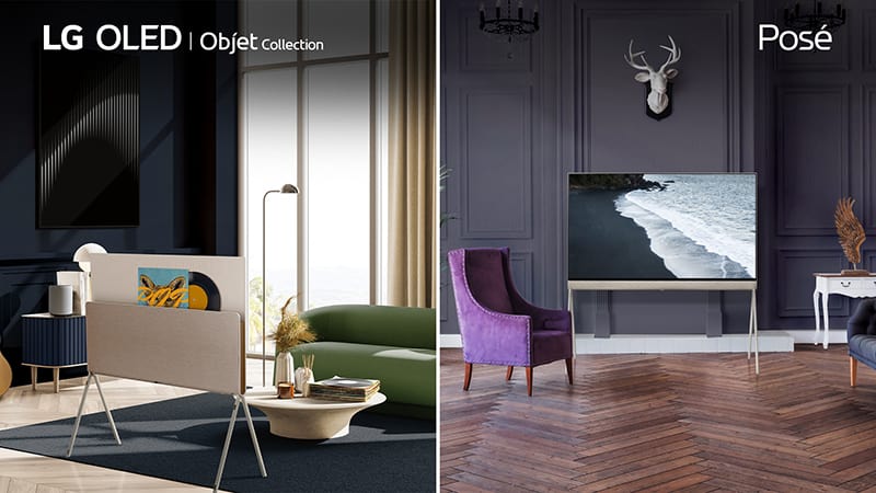 LG Posé introduced new OLED Objet Collection