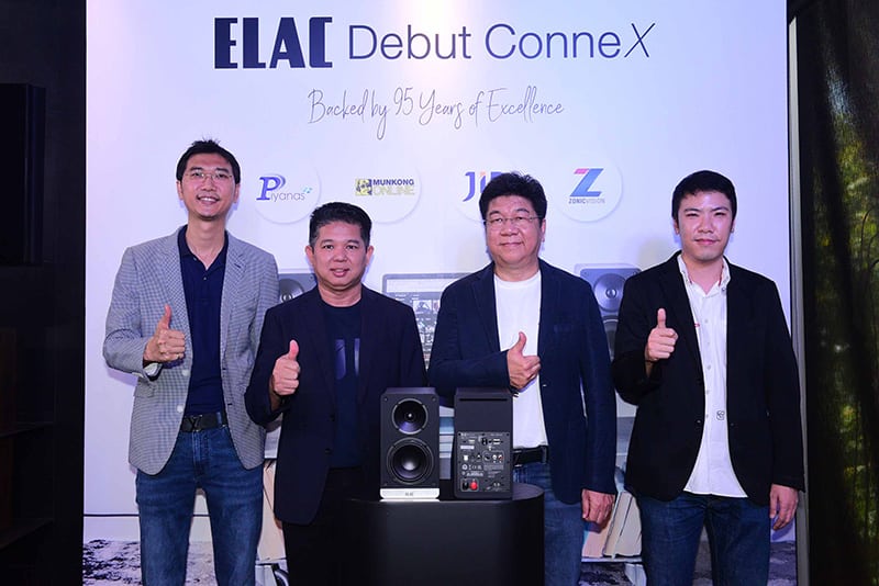 Zonic Vision launch ELAC Debut ConneX in Thailand