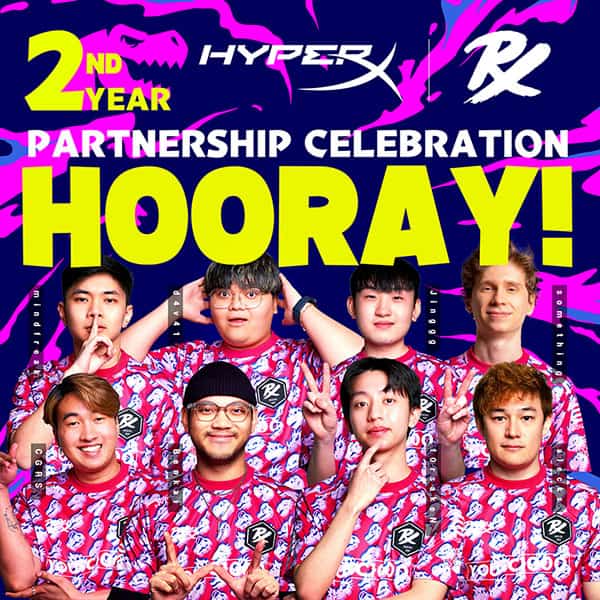 HyperX Renews Official Peripheral Sponsorship with Paper Rex Esports Team