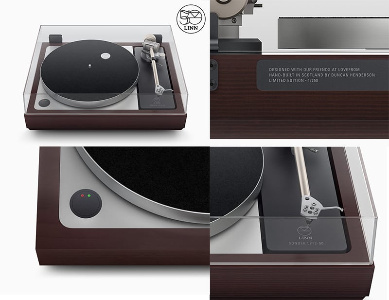 Linn x Ex-Apple design chief Jony Ive introduce limited edition Sondek LP12 50 at Company 50 Anniversary