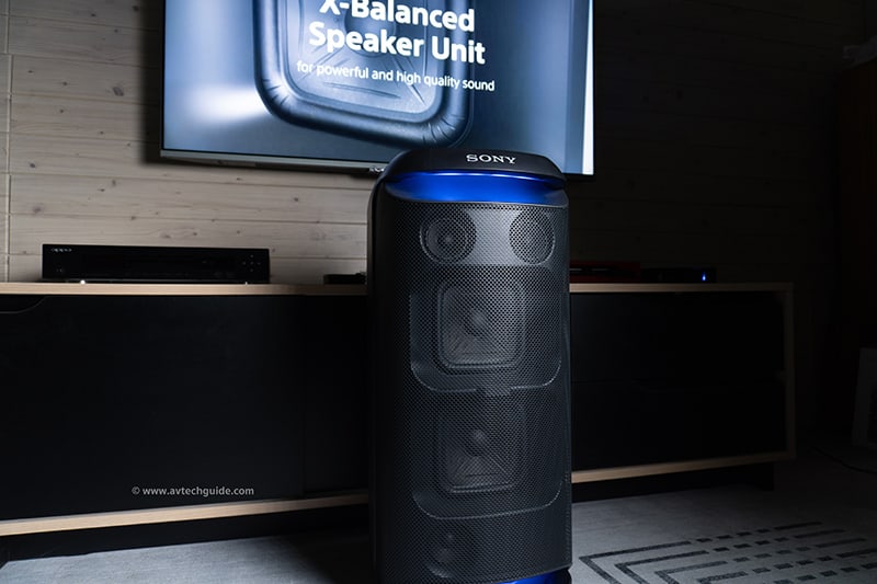 Review SONY SRS-XV800 High Power Wireless Speakers