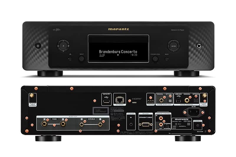 Marantz launch new CD 50n CD player features streaming music and HDMI Connection