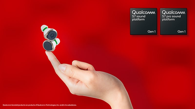 Qualcom new S7 Pro Gen 1 chip offer ‘lossless’ hi-res audio up to 192kHz wireless streaming support by Wi-Fi and AI