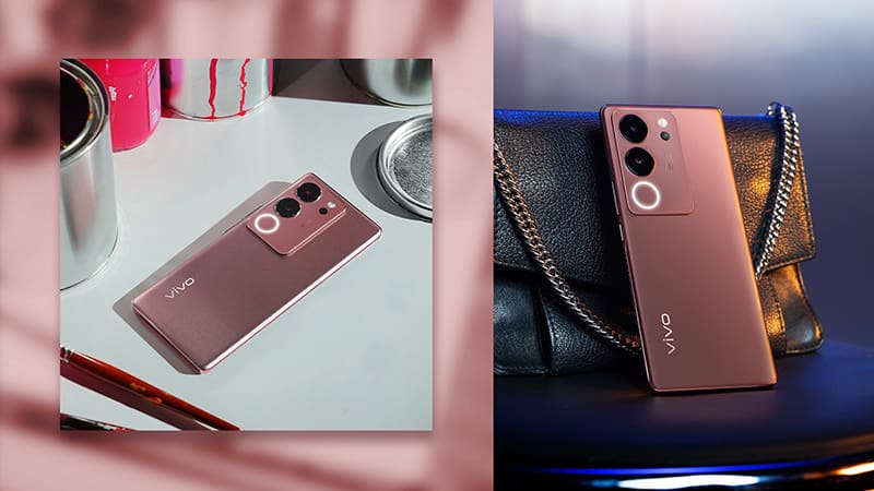 vivo V29 5G Magic Maroon Photoset Unveiled
