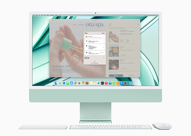 Apple introduce new iMac 24 inches with M3 Chip