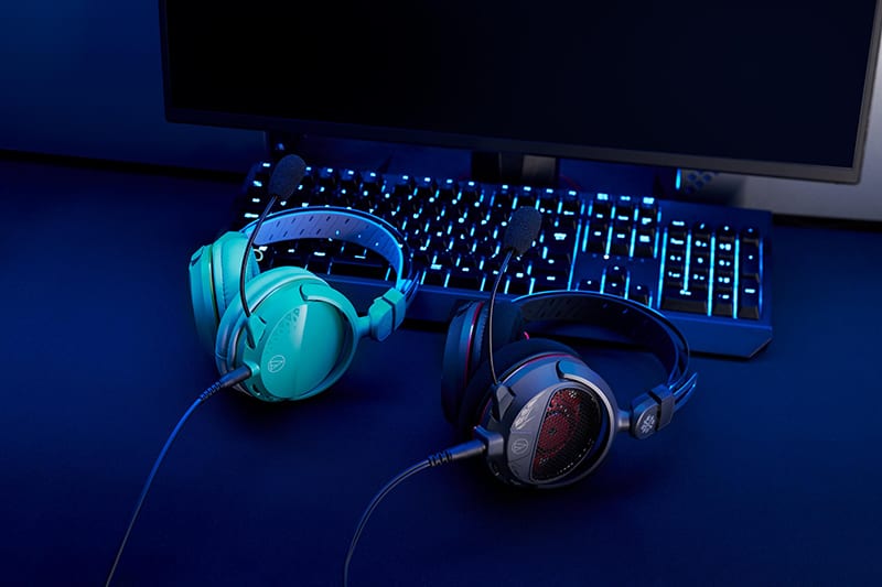 Audio-Technica introduce ATH-GL3 ZIN ATH-GDL3 NAR Monster Hunter inspired Gaming Headphones