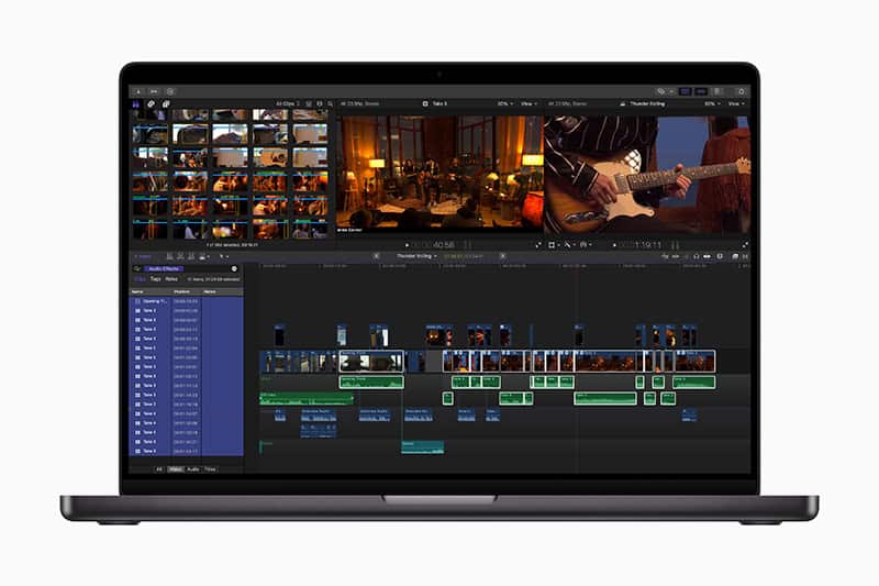 New version Final Cut Pro adds live multi-camera recording on iPad and AI on Mac