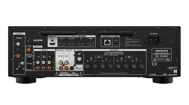 Onkyo TX-8470 New Stereo Network Receiver launched