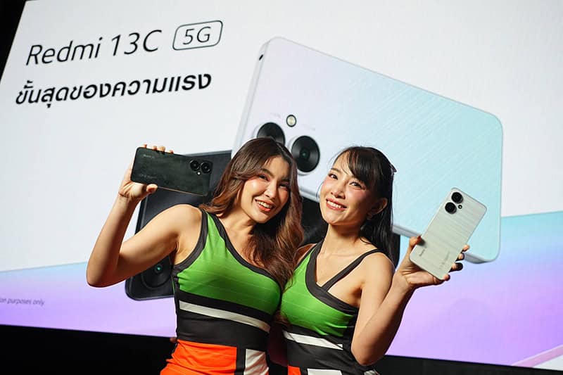Redmi 13C 5G official launch in Thailand