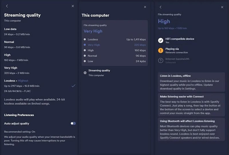 Spotify lossless audio leaks suggest almost ready